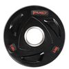 TOX02 CZARNY TALERZ OLIMPIJSKI OGUMOWANY 2.5 kg HMS
