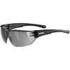 UVEX Okulary sportstyle 204 (53/0/525/9118/UNI), Kolor: czarny, Rozmiar: one size