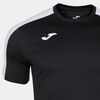 JOMA ACADEMY 101656.016 koszulka męska sportowa czarna/biała, Kolor: czarny, Rozmiar: XL