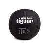TIGUAR piłka lekarska wall ball do crossfitu czarna, Kolor: czarny, Waga: 10