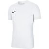 NIKE Koszulka dla dzieci Dry Park VII JSY SS BV6741 100 biała, Kolor: biały, Rozmiar: S