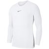 NIKE koszulka termoaktywna dla dzieci Nike Dry Park First Layer JSY LS AV2611 100 biała, Kolor: biały, Rozmiar: XS