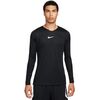 NIKE koszulka męska termoaktywna Dry Park First Layer JSY LS AV2609 010 czarna, Kolor: czarny, Rozmiar: S