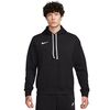 NIKE Bluza męska Team Club 20 Hoodie CW6894 010 czarna, Kolor: czarny, Rozmiar: XL