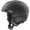UVEX STANCE kask narciarski hardshell z regulacją czarny, Kolor: czarny, Rozmiar: 54-58