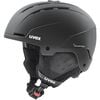 UVEX STANCE kask narciarski hardshell z regulacją czarny, Kolor: czarny, Rozmiar: 51-55