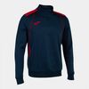 JOMA CHAMPIONSHIP VII bluza dresowa męska treningowa 103082.336 grantowa/czerwona, Kolor: granatowy, Waga: 0.2, Rozmiar: S