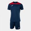 JOMA PHOENIX komplet piłkarski męski koszulka i spodenki 103124.336 granatowy, Kolor: granatowy, Waga: 0.2, Rozmiar: L
