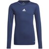ADIDAS koszulka termoaktywna chłopięca bluza treningowa GN5712 niebieska, Kolor: niebieski, Waga: 0.2, Rozmiar: 128