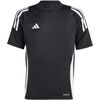 ADIDAS t-shirt sportowa chłopięca koszulka treningowa IJ7674 czarna, Kolor: czarny, Waga: 0.2, Rozmiar: 140
