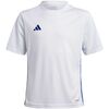 ADIDAS t-shirt chłopięcy treningowy koszulka do ćwiczeń Aeroready JJ1154 biała, Kolor: biały, Waga: 0.2, Rozmiar: 128