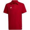 ADIDAS koszulka polo chłopięca bawełniana H57495 czerwona