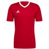 ADIDAS koszulka treningowa męska t-shirt do ćwiczeń Entrada H61736 czerwona, Kolor: czerwony, Waga: 0.2, Rozmiar: M