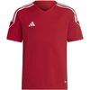 ADIDAS koszulka sportowa chłopięca t-shirt treningowy Aeroready HR4617 czerwony, Kolor: czerwony, Waga: 0.2, Rozmiar: 128