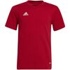 ADIDAS koszulka treningowa chłopięca t-shirt do ćwiczeń Entrada HC0446 czerwona, Kolor: czerwony, Waga: 0.2, Rozmiar: 128