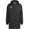 ADIDAS kurtka męska długa z kaputrem sportowa Entrada IB6076 czarna, Kolor: czarny, Waga: 0.2, Rozmiar: M