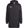 ADIDAS kurtka męska długa z kaputrem sportowa Entrada IB6076 czarna, Kolor: czarny, Waga: 0.2, Rozmiar: XL