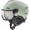 UVEX INSTINCT VISOR kask narciarski hardshell z goglami zielony, Kolor: zielony, Waga: 1, Rozmiar: 59-61