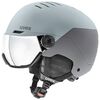 UVEX WANTED VISOR kask narciarski z technologią hardshell szary, Kolor: szary, Rozmiar: 54-58