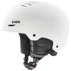 UVEX Kask narciarski hardshell z regulacją Wanted szary, Kolor: biały, Rozmiar: 54-58