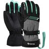 REUSCH FLASH rękawice narciarskie dziecięce z GORE-TEX czarne/niebieskie, Kolor: czarne, Waga: 0.2, Rozmiar: 4.5