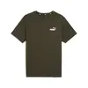 PUMA t-shirt męski koszulka bawełniana  Essentials zielona, Kolor: zielony, Waga: 0.2, Rozmiar: L
