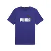 PUMA koszulka męska t-shirt bawełniany ESS+ 2 Col Logo Tee niebieska, Kolor: niebieski, Waga: 0.2, Rozmiar: L