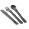 Lifeventure Zestaw sztućców Ellipse Cutlery Set Graphite