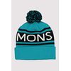 Mons Royale Czapka Unisex PomPom Logo Marina /Black, Waga: 0.5