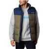 Columbia Kamizelka męska Pike Lake Vest zielona, Kolor: zielony, Waga: 1, Rozmiar: M