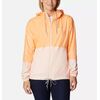 Columbia Kurtka wiatroodporna damska Flash Forward Windbreaker brzoskwiniowa, Kolor: pomarańczowy, Waga: 1, Rozmiar: XS