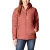 Columbia Kurtka damska Powder Lite™ Hooded Jacket koralowa, Kolor: czerwony, Waga: 1, Rozmiar: S