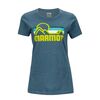 Marmot Koszulka damska Coastal Tee SS Dark Charcoal, Kolor: czarny, Waga: 1, Rozmiar: XS