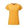 Rab Koszulka damska STANCE TEE żółta, Kolor: pomarańczowy, Waga: 0.5, Rozmiar: L