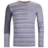 Ortovox Koszulka męska 185 Rock'N'Wool Long Sleeve grey blend r. L, Kolor: szary, Waga: 0.5, Rozmiar: L