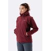 Rab Kurtka membranowa damska Downpour Eco Jacket bordowa, Kolor: szary, Waga: 1, Rozmiar: S
