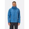 Rab Kurtka membranowa męska Downpour Eco Jacket Denim, Kolor: niebieski, Waga: 1, Rozmiar: S