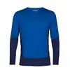 Icebreaker Koszulka męska merino M ZoneKnit LS Tee Lazurite niebieska, Waga: 1, Rozmiar: M
