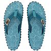 Gumbies Klapki damskie Islander Canvas Flip-Flops Turquoise Swirls r. 35