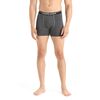 Icebreaker Bokserki męskie Mens Anatomica Boxers Gritstin Heather, Kolor: szary, Waga: 0.5, Rozmiar: S