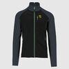 Karpos Bluza męska Pizzocco Evo Full Zip Fleece Black / Ombre Blue / Jasmine Green r. M