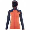 Millet Bluza damska Seneca Hoodie czerwona, Kolor: pomarańczowy, Waga: 2, Rozmiar: S