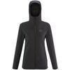 Millet Kurtka softshell damska Fusion Shield Hoodie czarna, Kolor: czarny, Waga: 2, Rozmiar: M