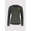 Mons Royale Koszulka damska merino Icon LS - Bold Script - Rosin, Waga: 0.5, Rozmiar: XS