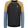 Mons Royale Koszulka męska Tarn Merino Shift Wind Jersey Shift Box - Blue Slate / Black, Waga: 0.5, Rozmiar: XL
