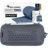 Ręcznik szybkoschnący Pocket Towel Sea to Summit niebieski, Kolor: niebieski, Waga: 0.5, Rozmiar: XL