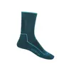 Icebreaker Skarpetki trekkingowe damskie z wełny merino W Hike Cool-Lite 3Q Crew - Green Glory, Kolor: zielony, Waga: 0.5, Rozmiar: L (41-43)