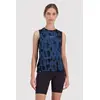 Mons Royale Koszulka damska Icon Relaxed Tank - Clean Ice Night Tie Dye, Kolor: niebieski, Waga: 0.5, Rozmiar: S