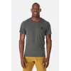 Rab Koszulka męska Lateral Tee Grey Marl r. S