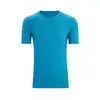 Icebreaker T-shirt męski z wełny merino Anatomica SS Crew - Geo Blue r. M